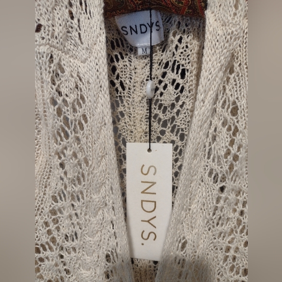 SNDYS Australia Fate Crochet knit Dress M - Picture 3 of 10